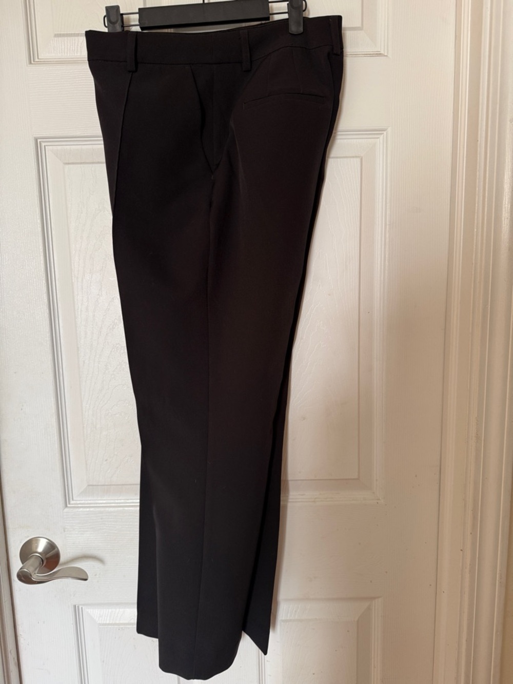 Express Black Straight-Leg Dress Trousers Size 6S
